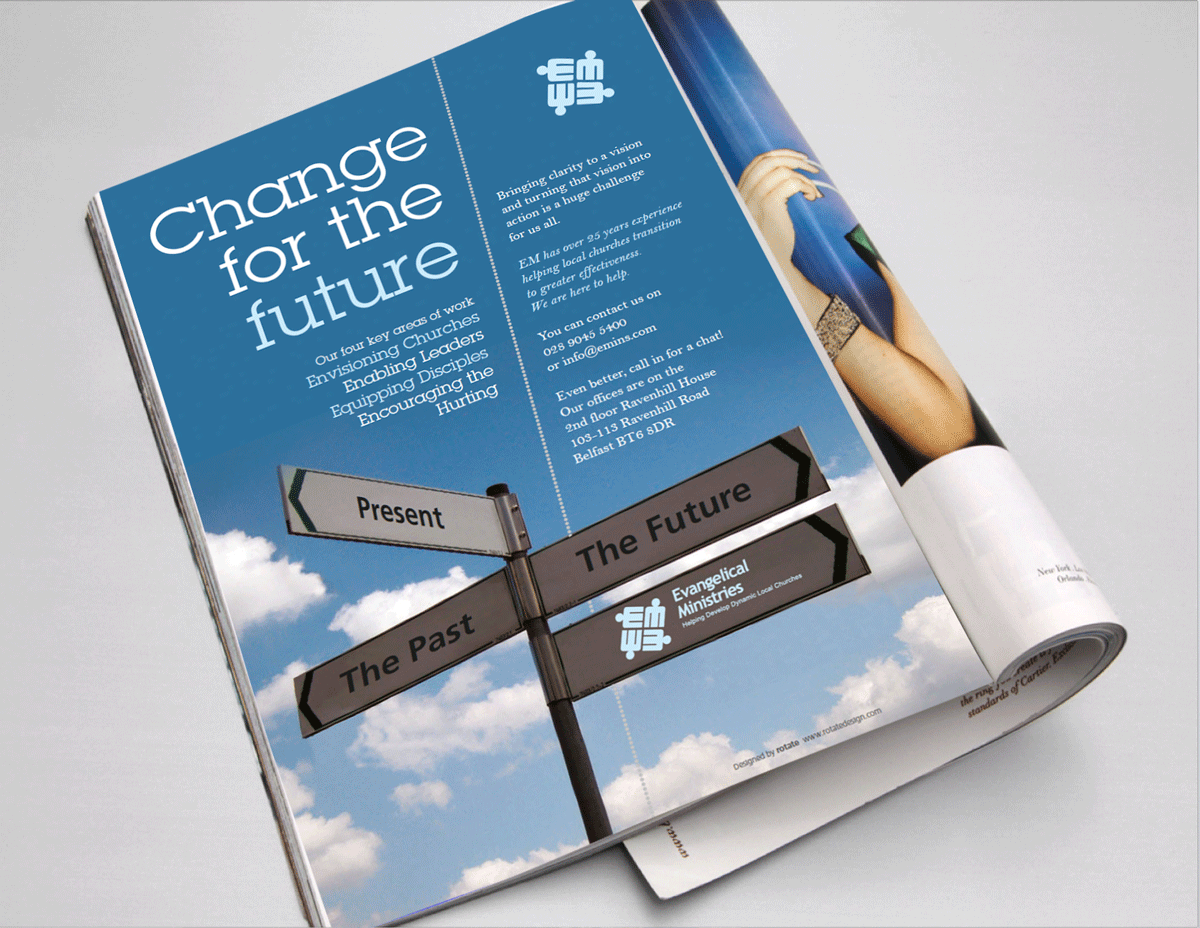 'Change for the Future', Emins advert